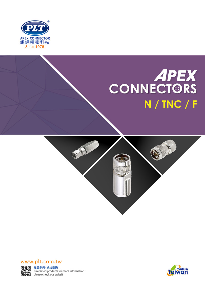 Apex Connectors N / TNC / F
